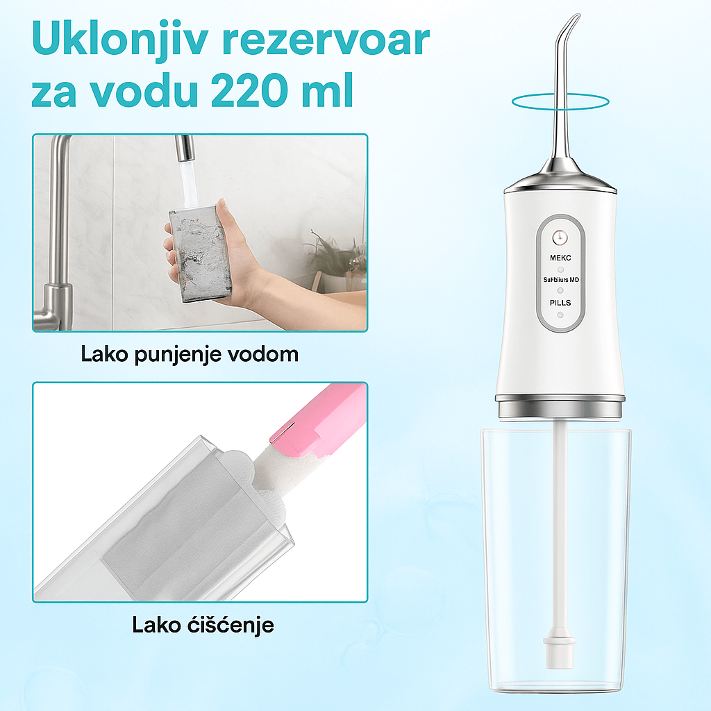 Oralni Čistač Zuba – Profesionalni Električni Irigator