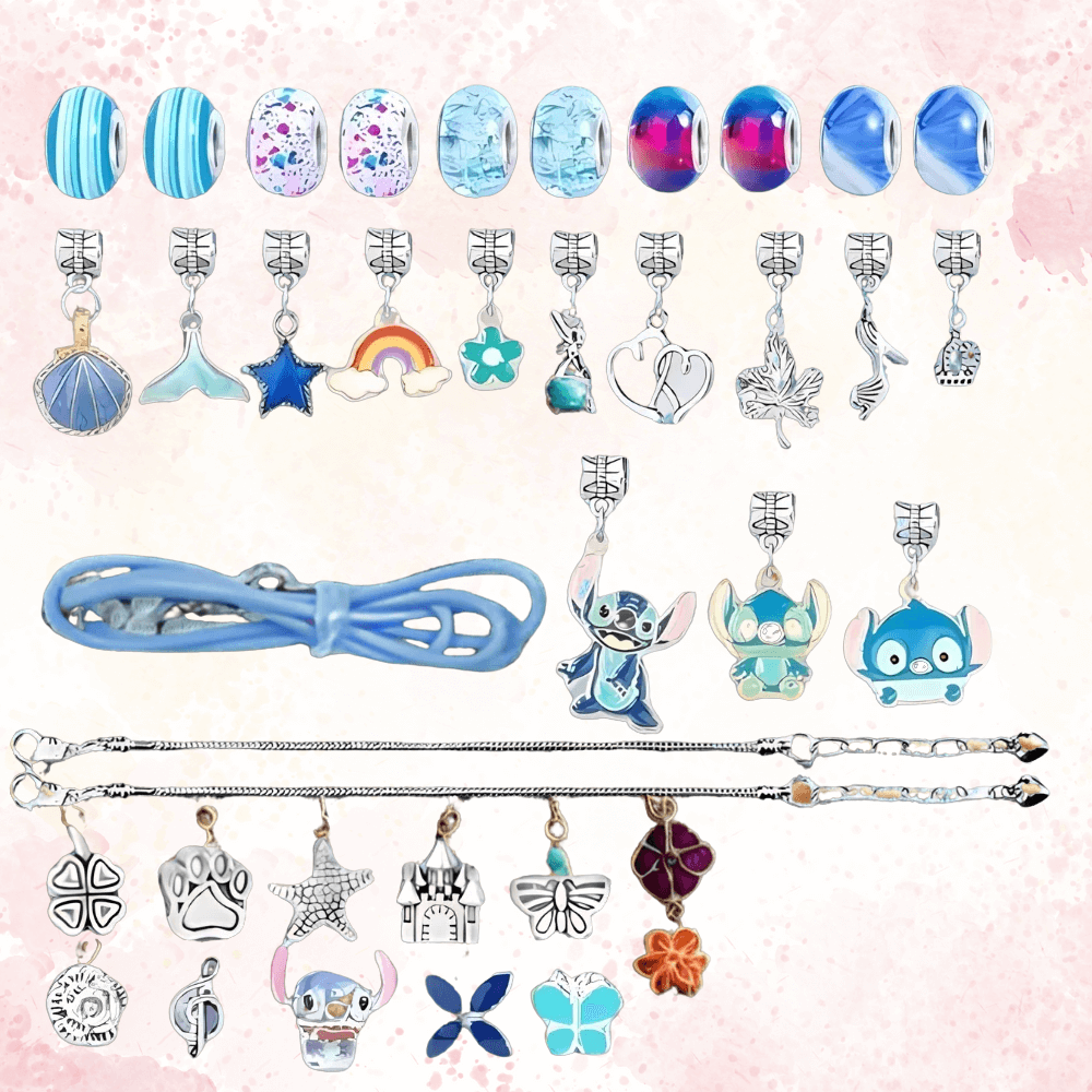 STITCH komplet za izradu nakita za devojčice – 36 delova