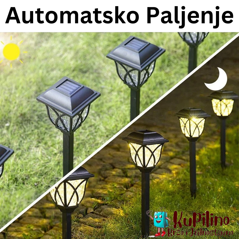 Dekorativne Solarne Led Lampe 6 Komada U Pakovanju