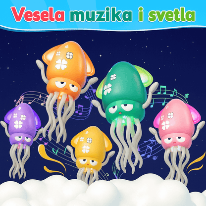 Plesna Hobotnica – LED Muzička Igračka